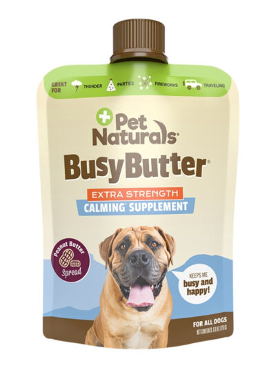 Pet Naturals Of Vermont Busy Butter Calming Peanut Butter Extra Strength 6oz.