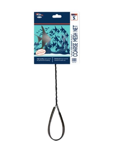 Weco Products Classic Coarse Mesh Net Standard Handle, Black, 1ea/5 in