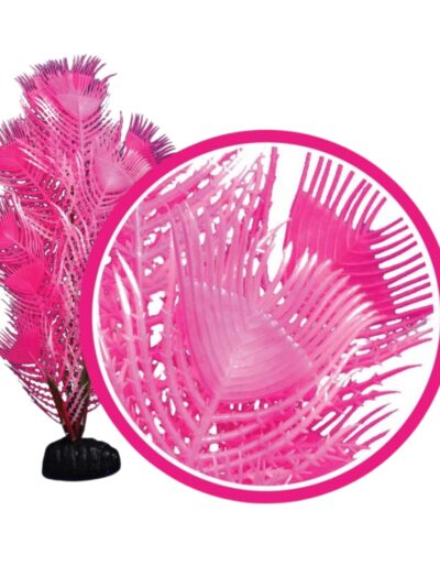 Weco Products Dream Series Princess Feather Aquarium Plant Pink, 1ea/12 in