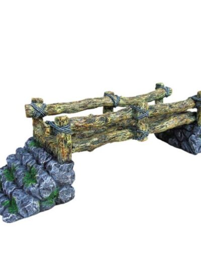 Weco Products Wecorama Log Bridge Aquarium Ornament 1ea