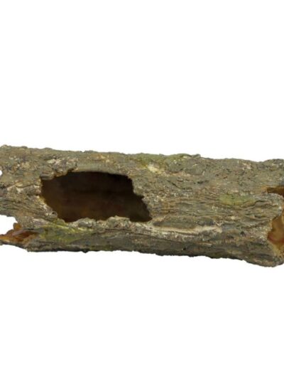 Weco Products Wecorama Sleepy Hollows Mossy Log Terrarium Ornament with Hollow Brown/Green, 1ea/LG