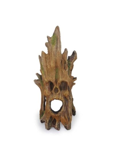 Weco Products Wecorama Sleepy Hollows Wicked Bark Terrarium Ornament Brown/Green, 1ea/MD