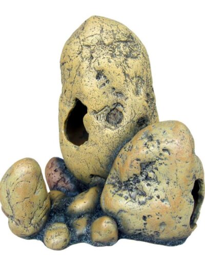 Weco Products Wecorama Badlands Boulder Ridge Terrarium Ornament Tan, 1ea/MD