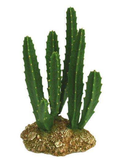 Weco Products Wecorama Badlands Zulu Cactus Terrarium Ornament Brown, Green, 1ea/Giant