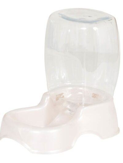 Petmate Pet Cafe Waterer Pearl Silver 1ea/XS