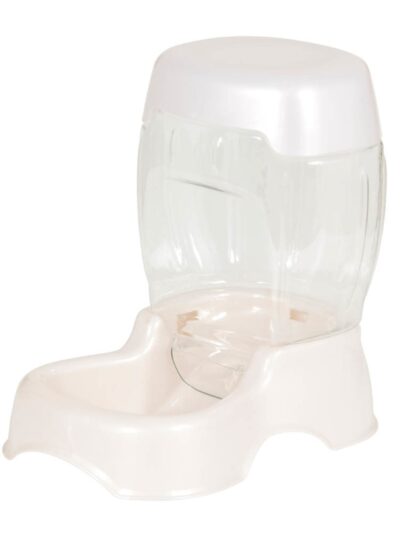 Petmate Pet Cafe Feeder Pearl Silver 1ea/SM