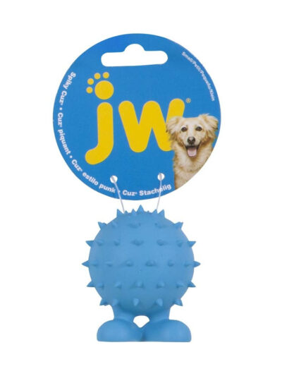 JW Pet Spiky Cuz Dog Toy Assorted 1ea/SM