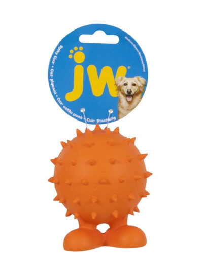 JW Pet Spiky Cuz Dog Toy Assorted 1ea/MD