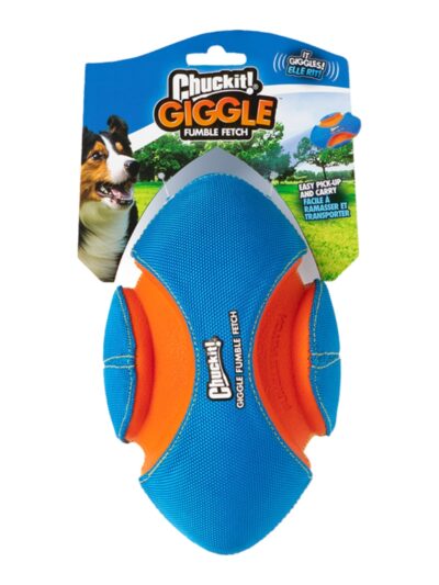 Chuckit Dog Giggle Fumble Fetch Small