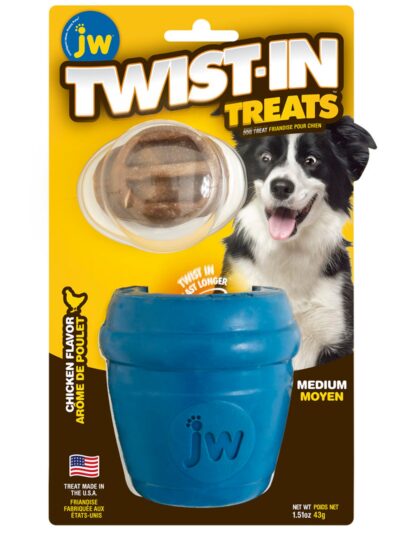 JW Pet Twist-In Treat Refill Chicken 1ea/MD