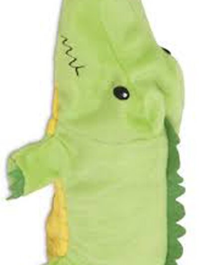 Booda Squeakbottles Gator Dog Toy Green 1ea/MD