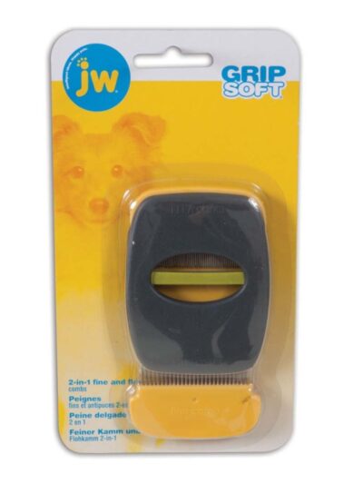 JW Pet GripSoft Dog Flea & Fine Comb 1ea/One Size