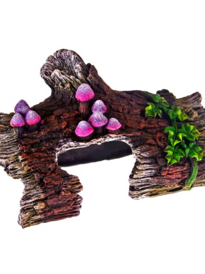 Blue Ribbon Pet Products Log Hideaway w/Vines Ornament 1ea/One Size