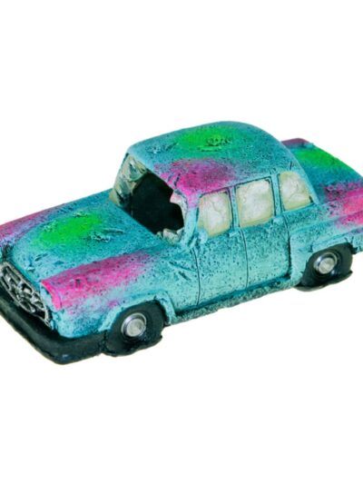 Blue Ribbon Pet Products Sunken Car Wreck Ornament Blue, 1ea/One Size