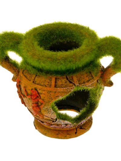 Blue Ribbon Pet Products Vase w/Fiber Moss Ornament 1ea/One Size