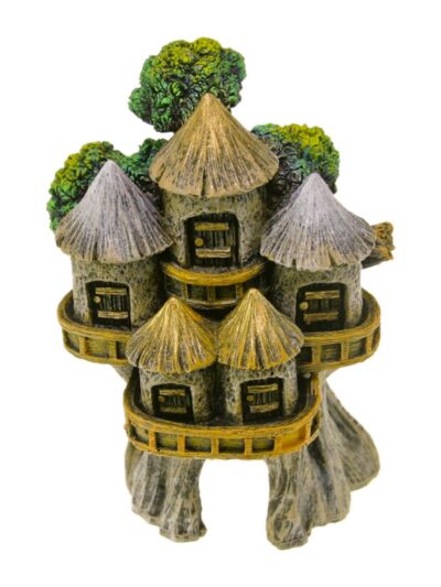Blue Ribbon Pet Products Tree House Village Ornament 1ea/One Size