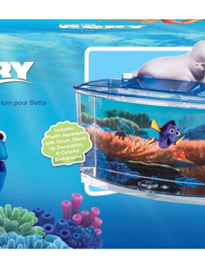 Disney Finding Dory Betta Tank Multi-Color 1ea/0.7 gal