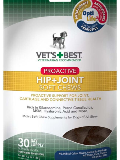 Vet's Best Proactive Hip + Joint Soft Chews 1ea/30 Chews, 4.2 oz