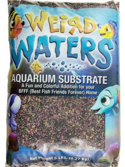 Estes Weird Waters Aquarium Substrate Sand Black 6ea/5 lb