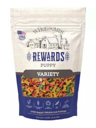 Wholesomes Rewards Classic Variety Biscuits Chicken Puppy-2 Lb