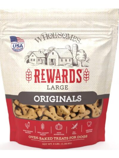 Wholesomes Rewards Classic Original Biscuits Chicken Medium-3 Lb