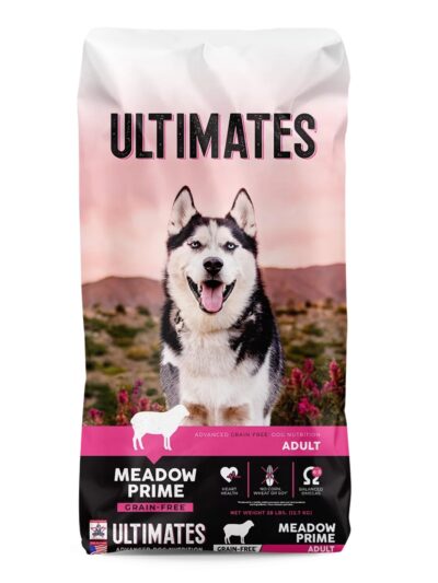 Ultimates Meadow Prime Dry Dog Food 28lbs (Lamb & Potato)
