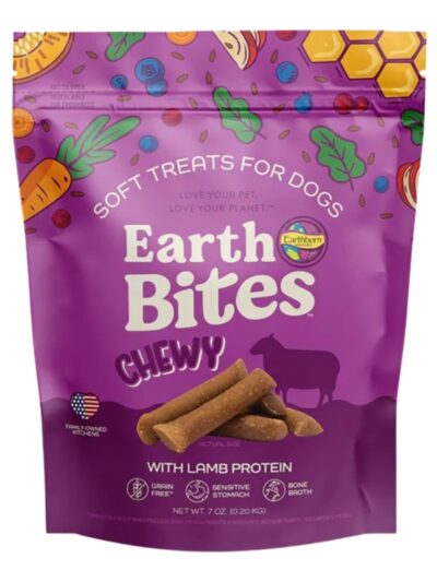 Earthborn Dog Grain Free Earthbites Chewy Lamb 7oz.