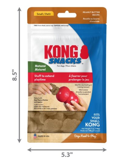 KONG Stuff'N Snacks Dog Treats Peanut Butter 1ea/SM, 8 oz