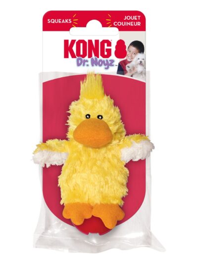 KONG Unstuffed Dog Toy Duck with Squeaker 1ea/XS