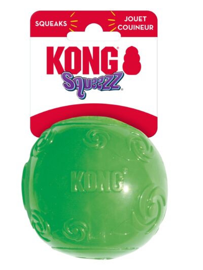 KONG Squeezz Ball Dog Toy Color Assorted 1ea/XL