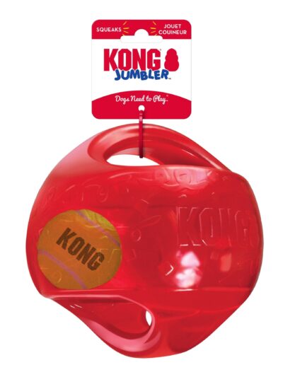 KONG Jumbler Dog Toy Ball Assorted 1ea/LG/XL