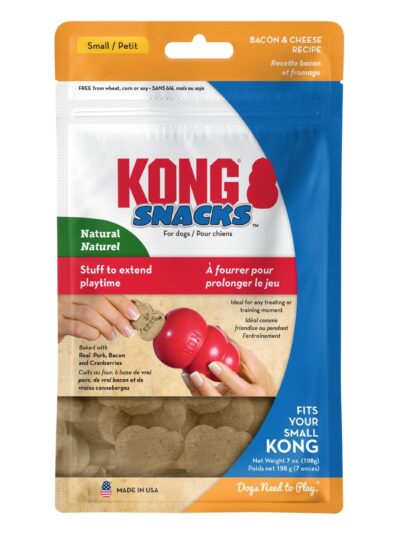 KONG Stuff'N Snacks Dog Treats Bacon & Cheese 1ea/SM, 8 oz