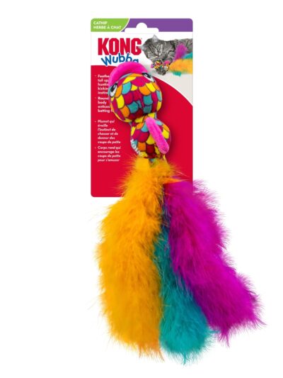 Kong Cat Wubba Fish Assorted One Size