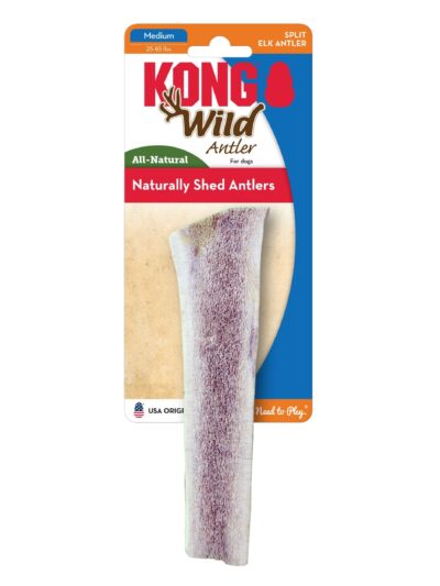 KONG Wild Antler Dog Chew Split 1ea/MD