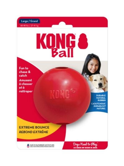 KONG Ball w/Hole 1ea/MD/LG
