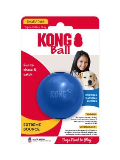 KONG KONG Old Glory Ball with Hole Dog Toy 1ea/SM