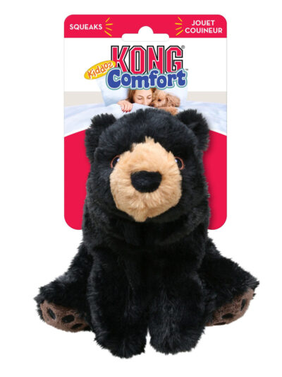 KONG Comfort Kiddos Bear Dog Toy 1ea/SM