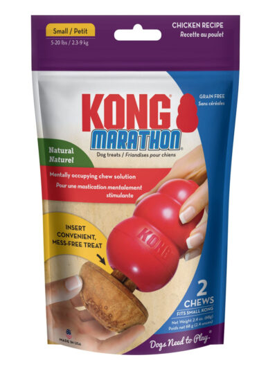 KONG Marathon Dog Treats Chicken 1ea/2 pk, SM