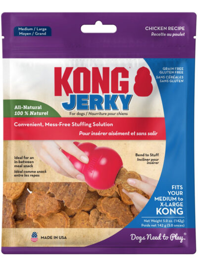 KONG Jerky Dog Treat Chicken 1ea/MD/LG