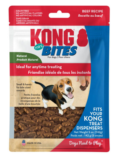 KONG Bites Dog Treats Mini Beef 1ea/5 oz