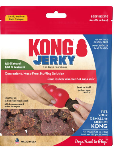 KONG Jerky Dog Treat Beef 1ea/SM/MD
