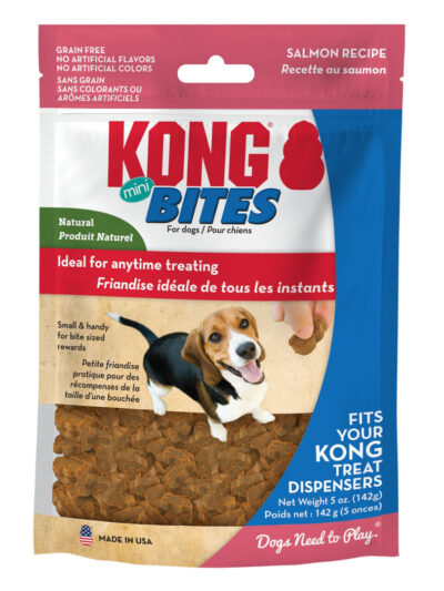 KONG Bites Dog Treats Mini Salmon 1ea/5 oz