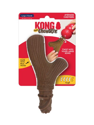 KONG ChewStix Twist Dog Chew 1ea/LG