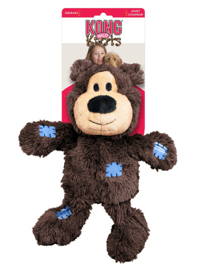 KONG Wild Knots Bear Dog Toy Assorted 1ea/XL