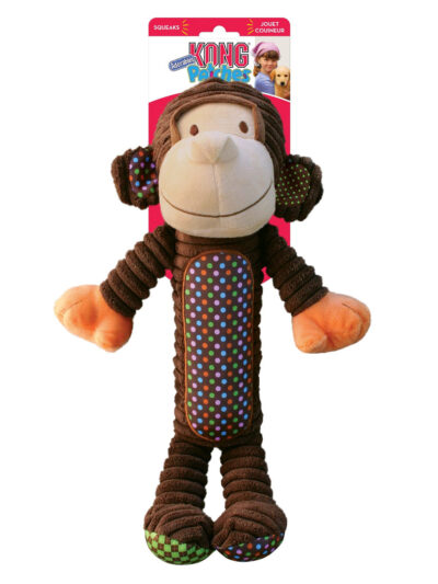 KONG Patches Adorables Plush Dog Toy Monkey 1ea/XL