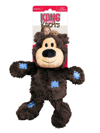 KONG Wild Knots Bear Dog Toy Assorted 1ea/MD/LG