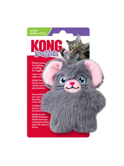 KONG Cat Snuzzles Mouse Cat Toy 1ea/MD