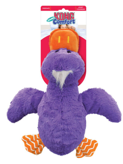 KONG Comfort Duck Jumbo Dog Toy Assorted 1ea/XL
