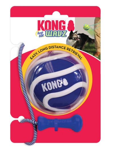 KONG Wavz Bunjiball Dog Toy Assorted 1ea/LG