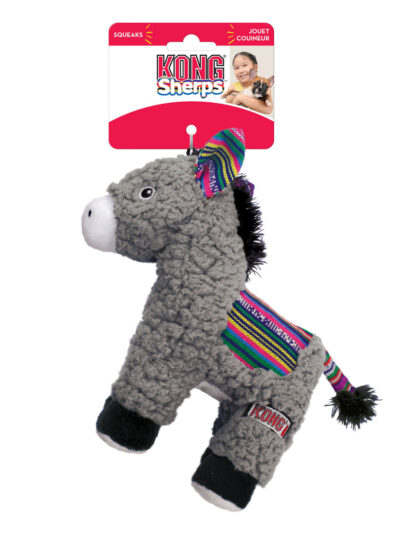 KONG Sherps Dog Toy Donkey 1ea/MD